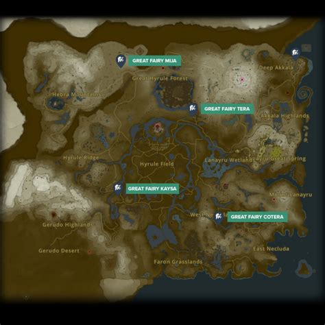 botw all great fairy locations|great fairy locations totk.